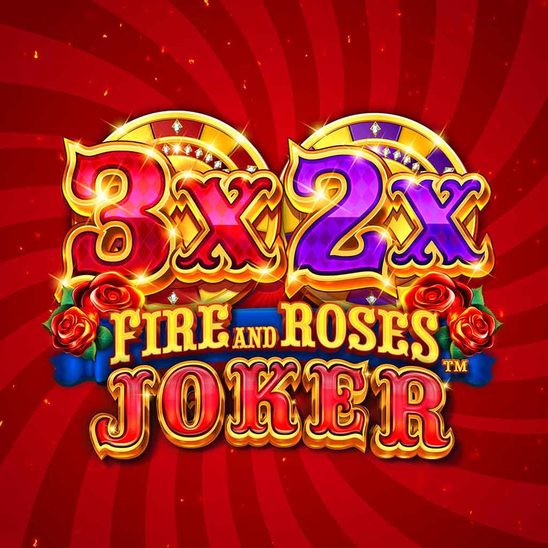 3x 2x Fire and Roses Joker