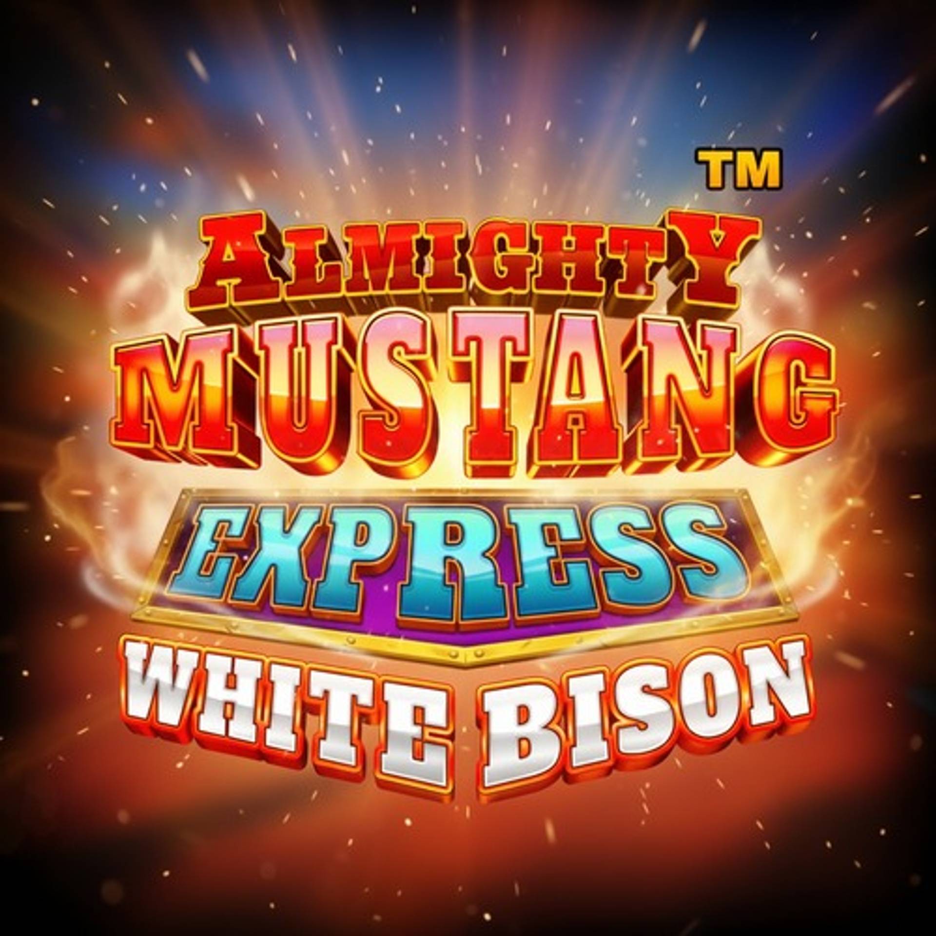 Almighty Mustang Express White Bison