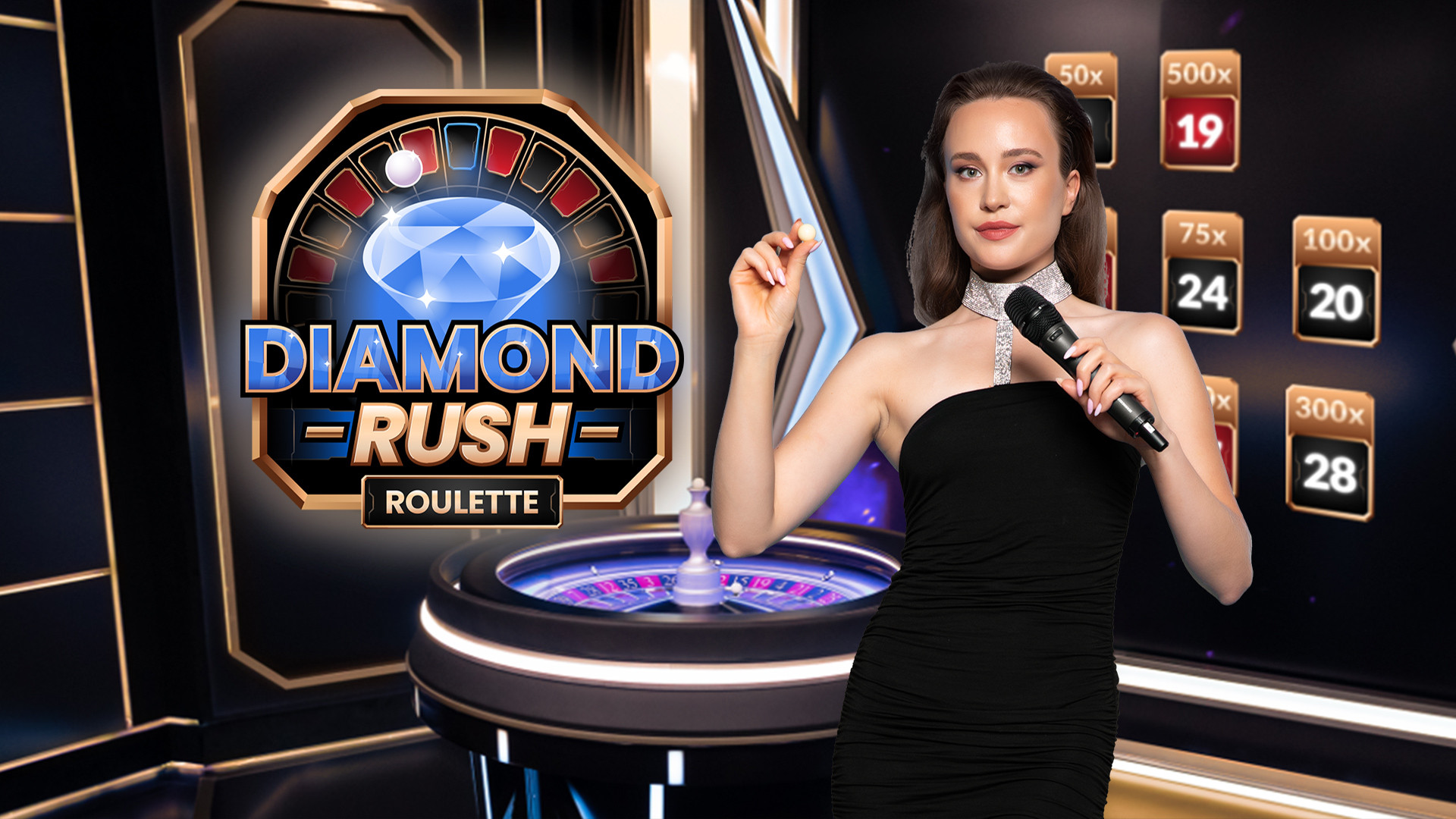 Diamond Rush Roulette - betuk