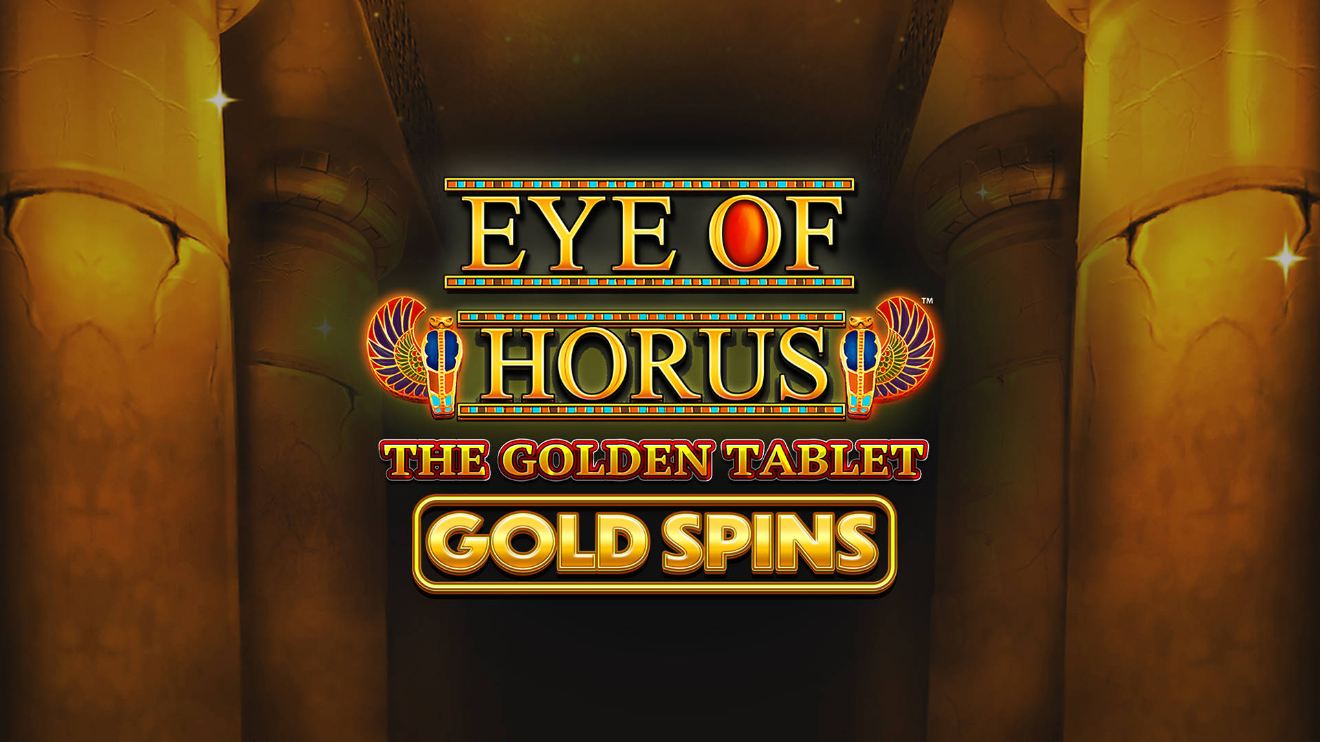 Eye of Horus Golden Tablet Gold Spins