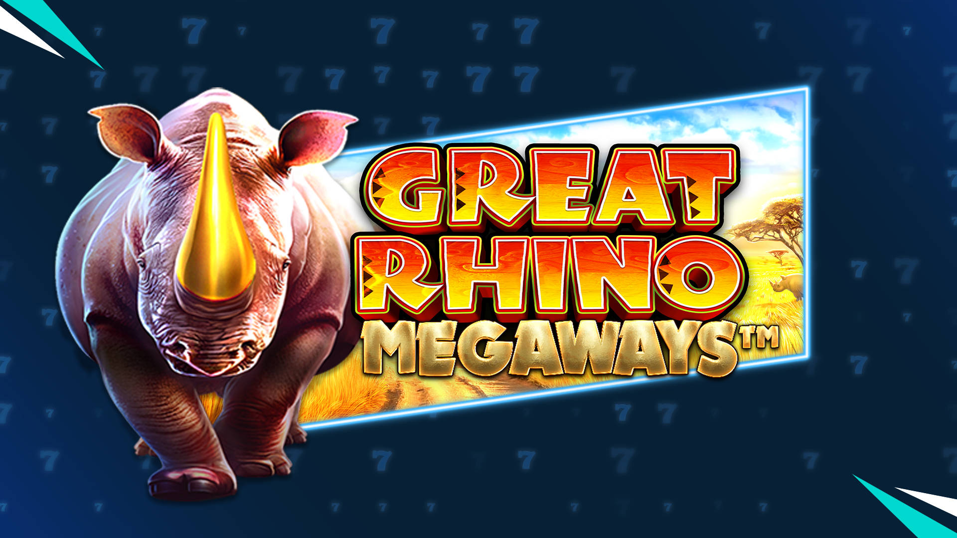 10 FREE SPINS ON GREAT RHINO MEGAWAYS