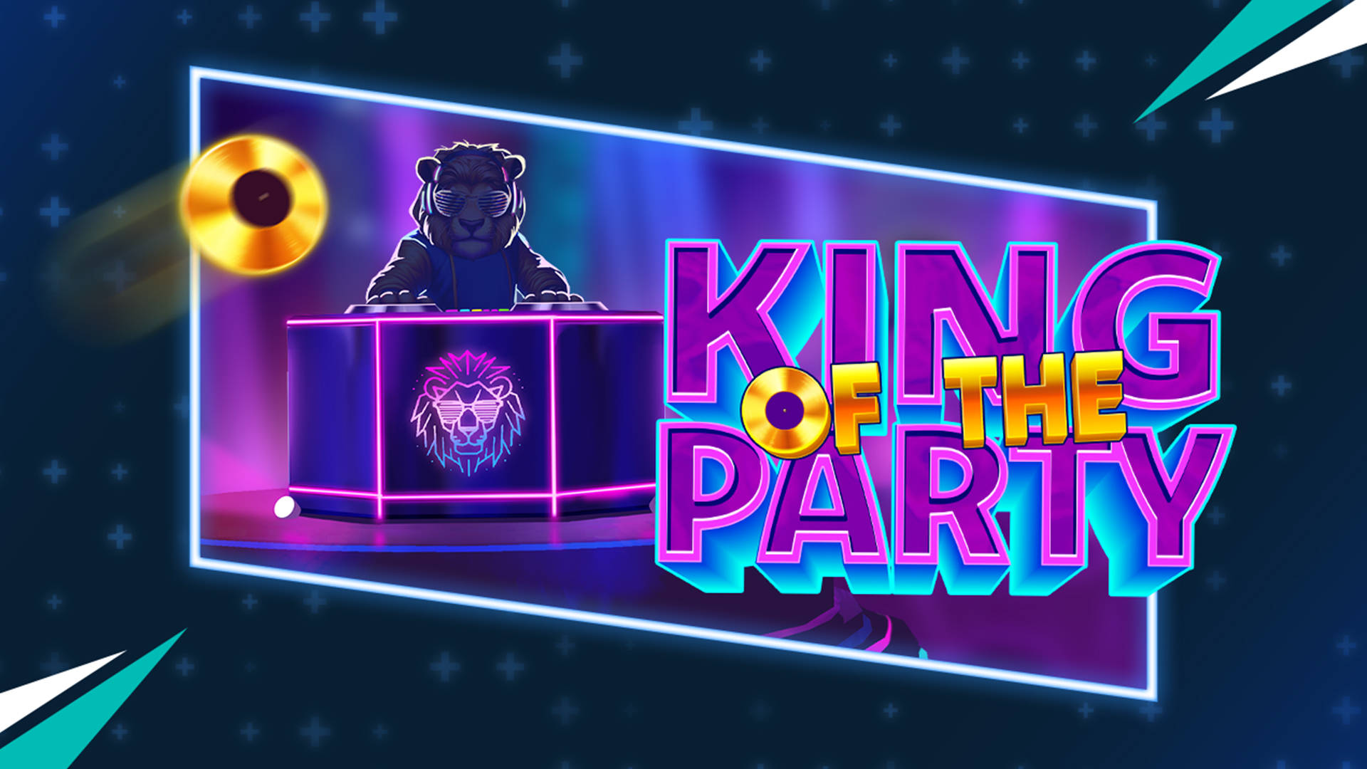 GET UP TO 90 FREE SPINS ON KING OF THE PARTY